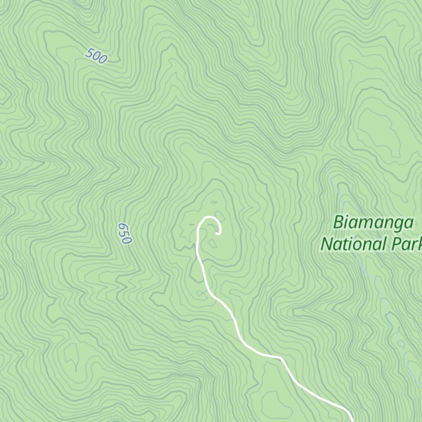 Map of Mumbulla Mountain