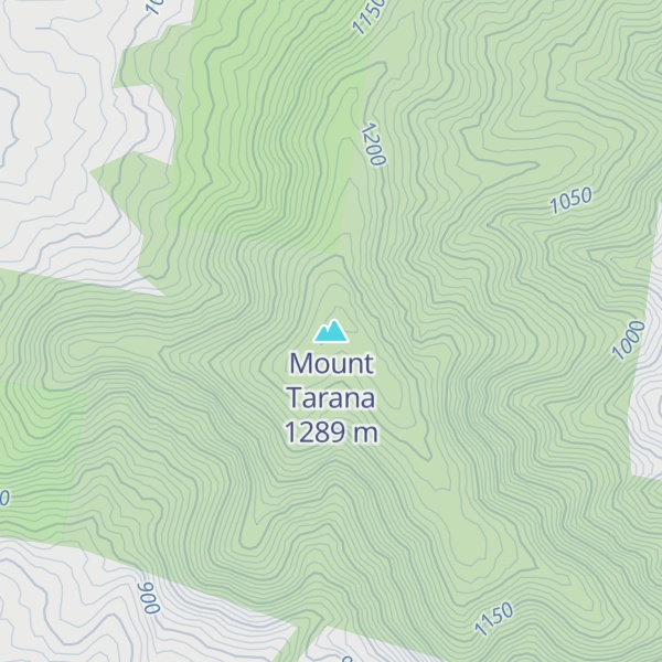 Map of Mount Tarana
