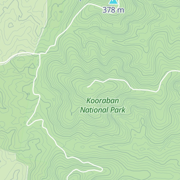 Map of Narira Mountain