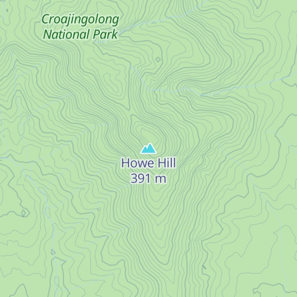 Map of Howe Hill