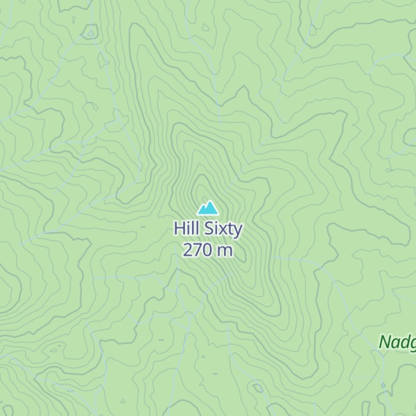 Map of Hill Sixty