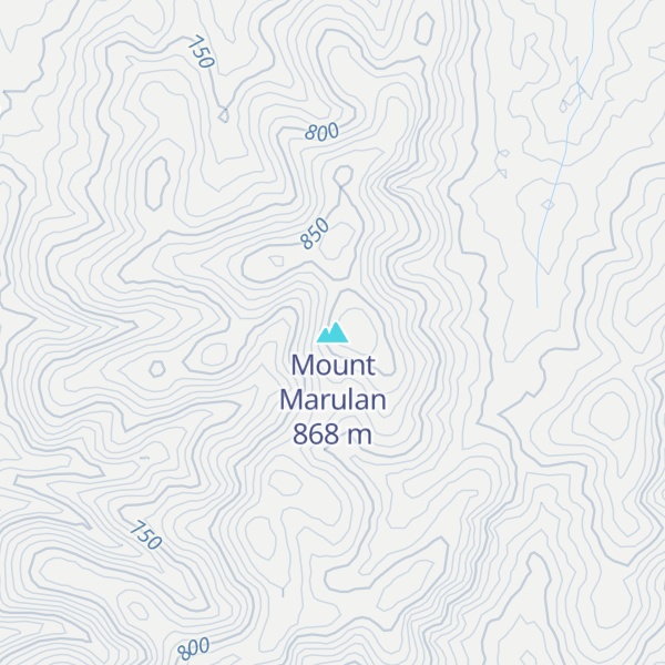 Map of Mount Marulan