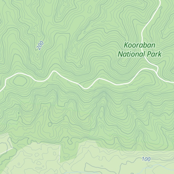 Map of Sams Ridge