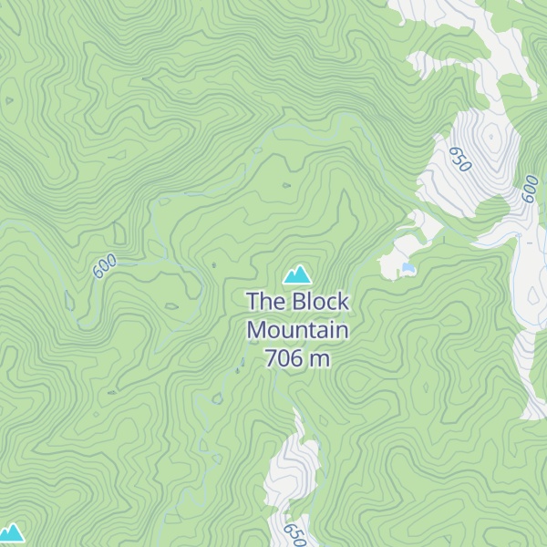 Map of Block Hill