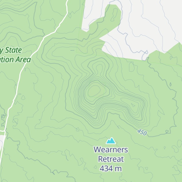 Map of Weaners Retreat