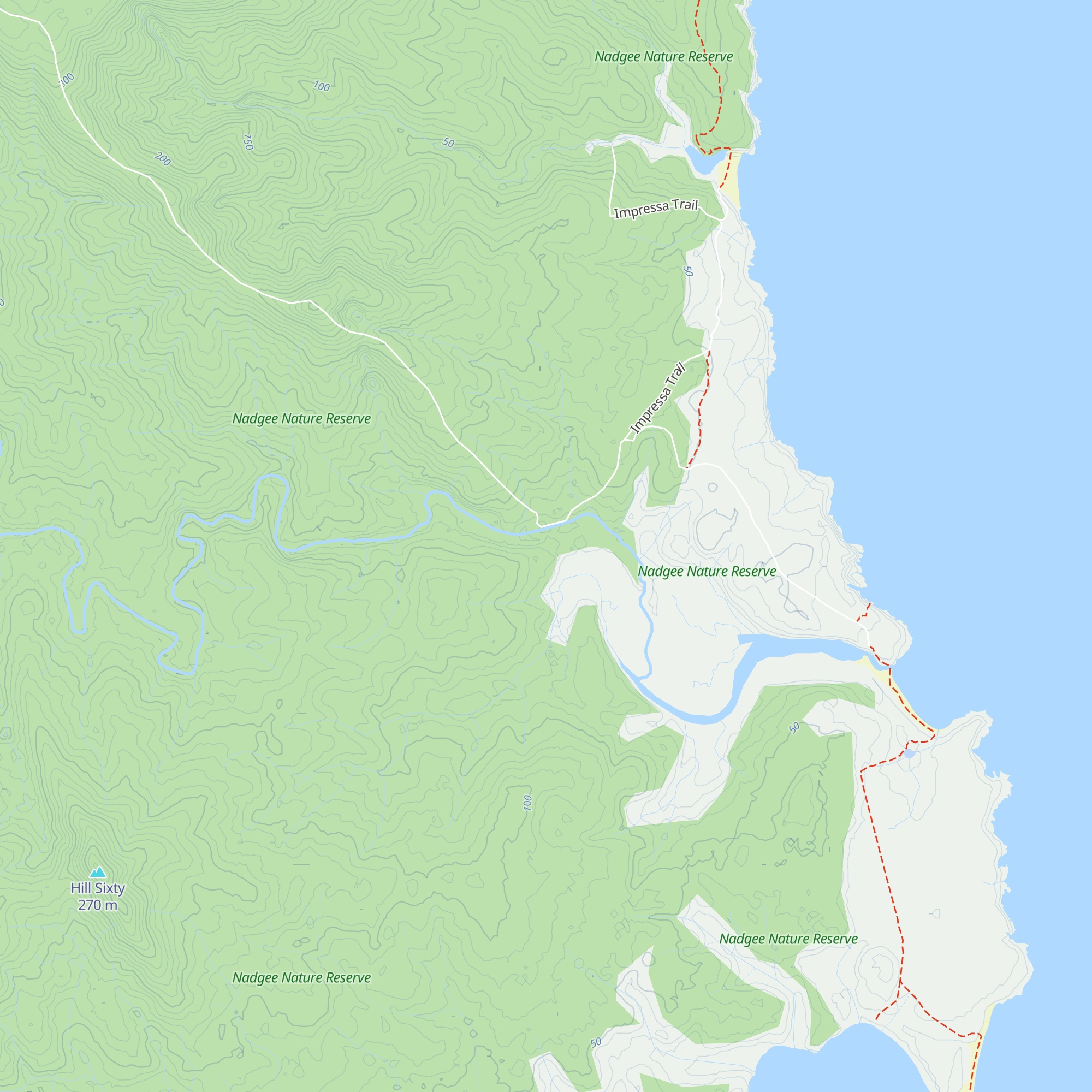 Harrys Hut map