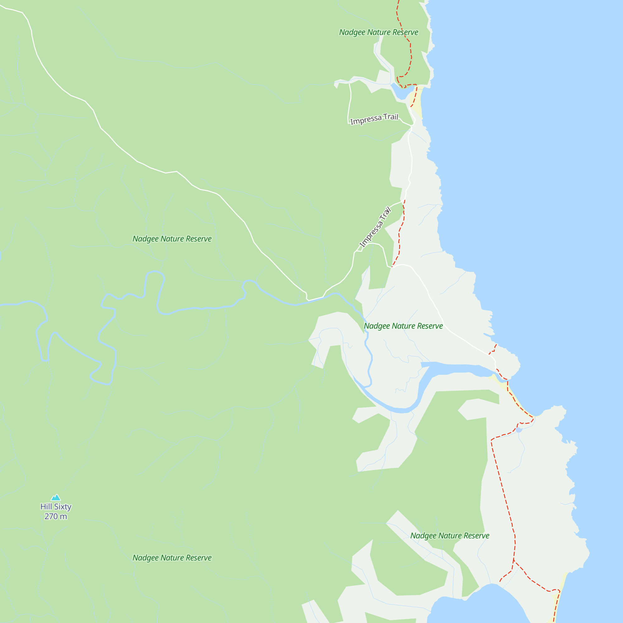 Harrys Hut map