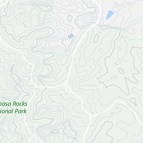Map of Mount Peter