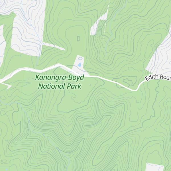 Map of Mount Trickett