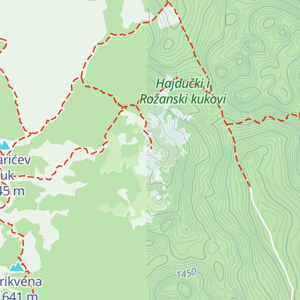 Map of Vratarski kuk