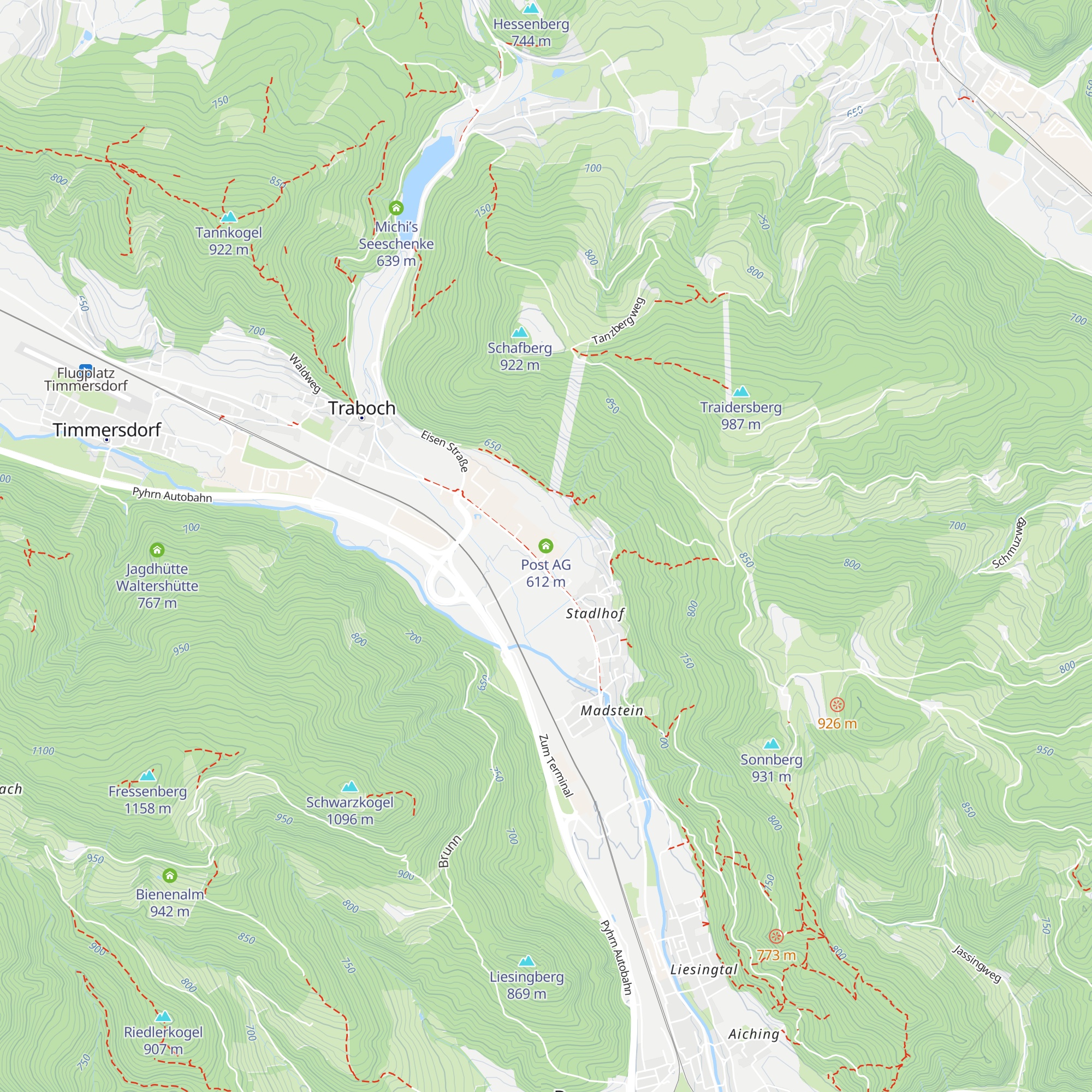 Post AG map