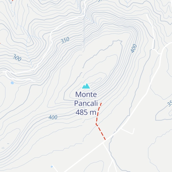 Map of Monte Pancali