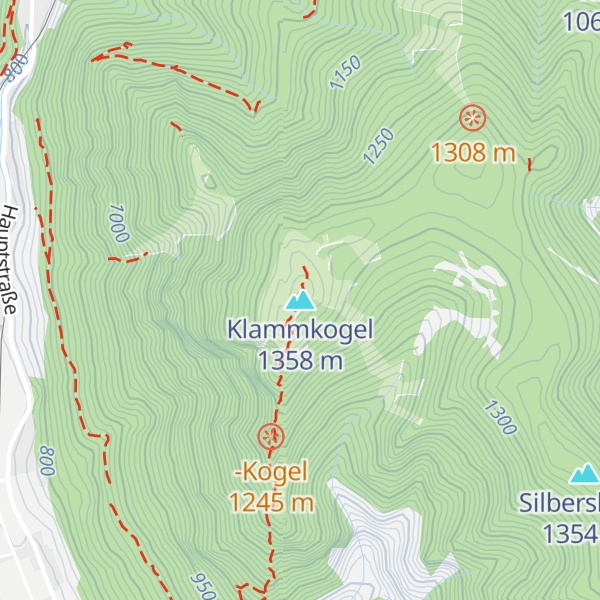 Map of Klammkogel