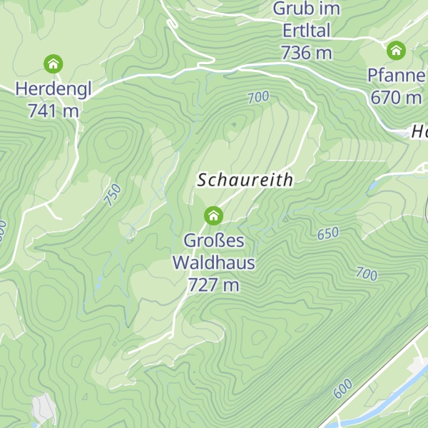 Map of Kleines Waldhaus