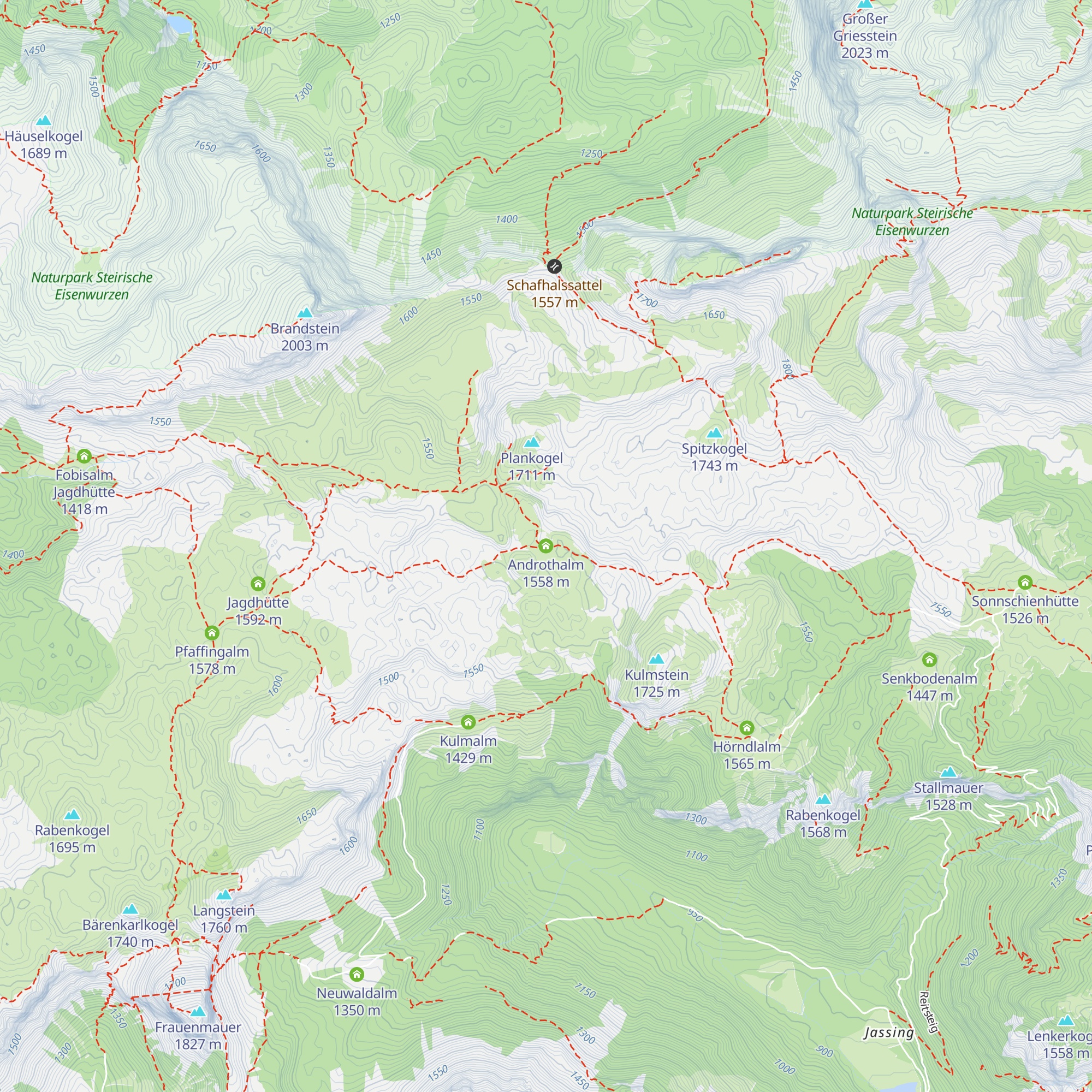 Androthalm map