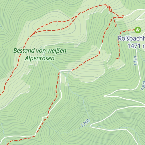 Map of Terenbachhütte