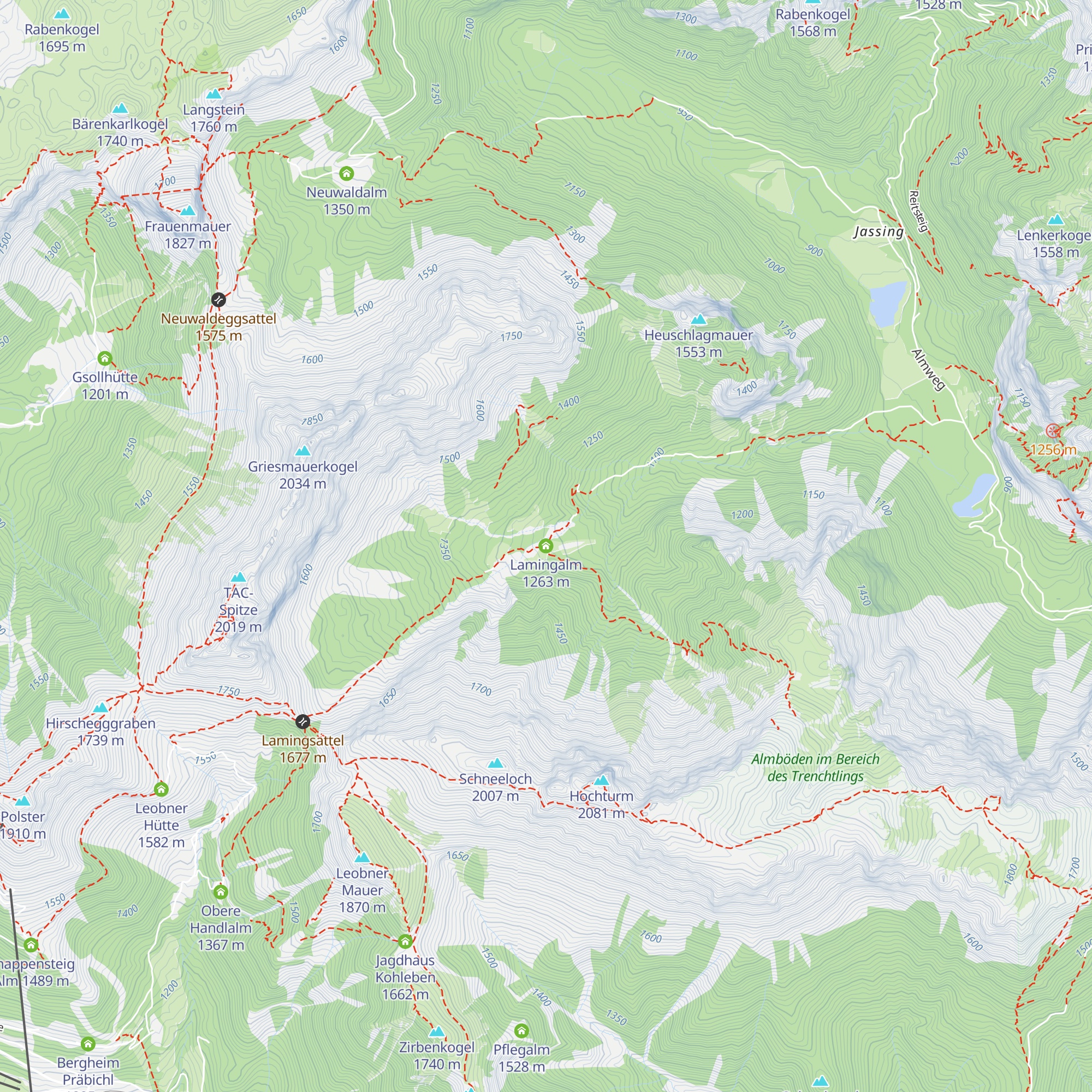 Lamingalm map