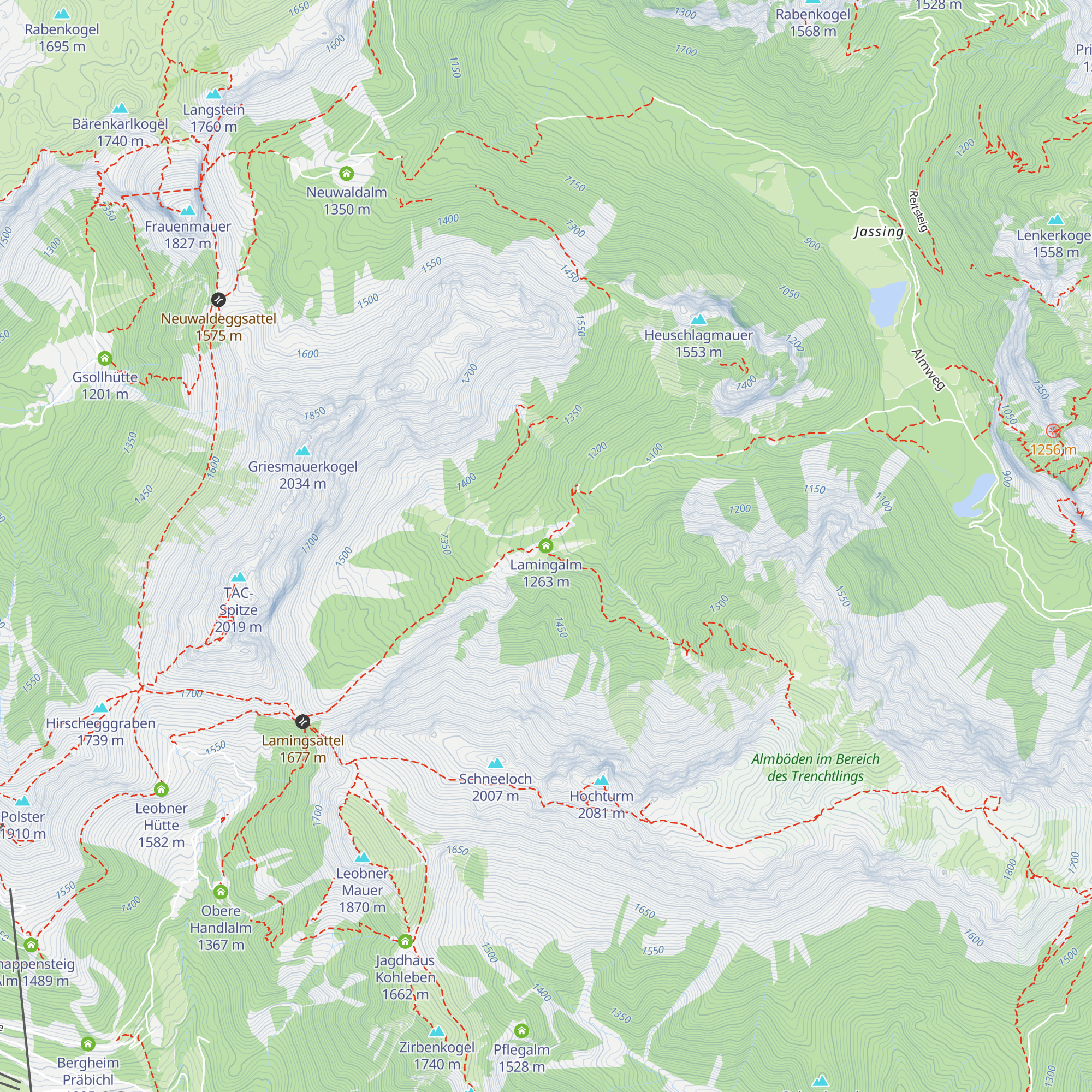 Lamingalm map