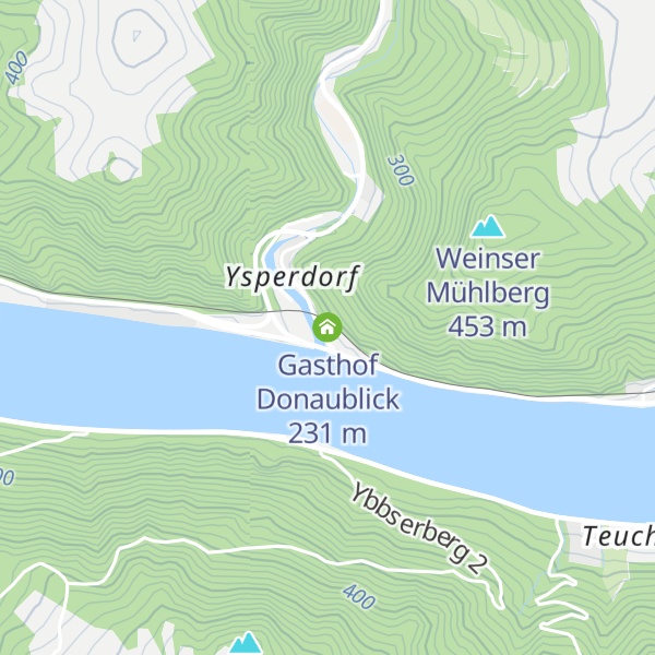 Map of Gasthof Donaublick