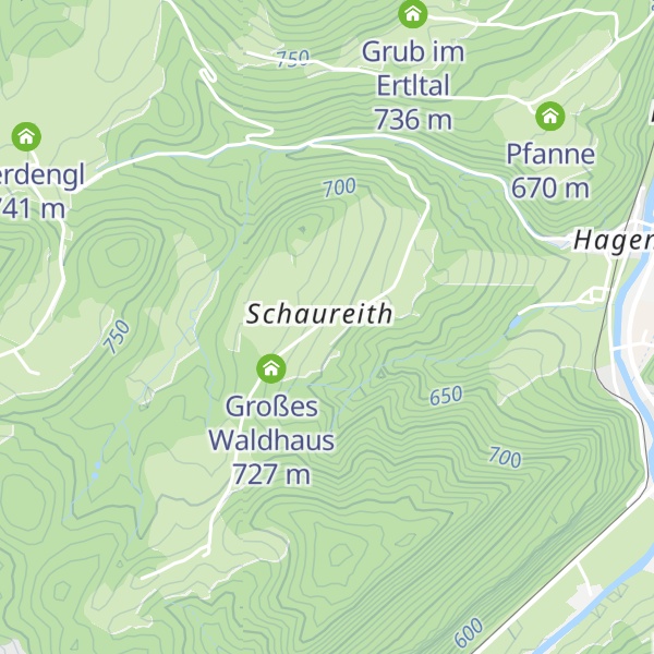 Map of Trialhof Schaureith