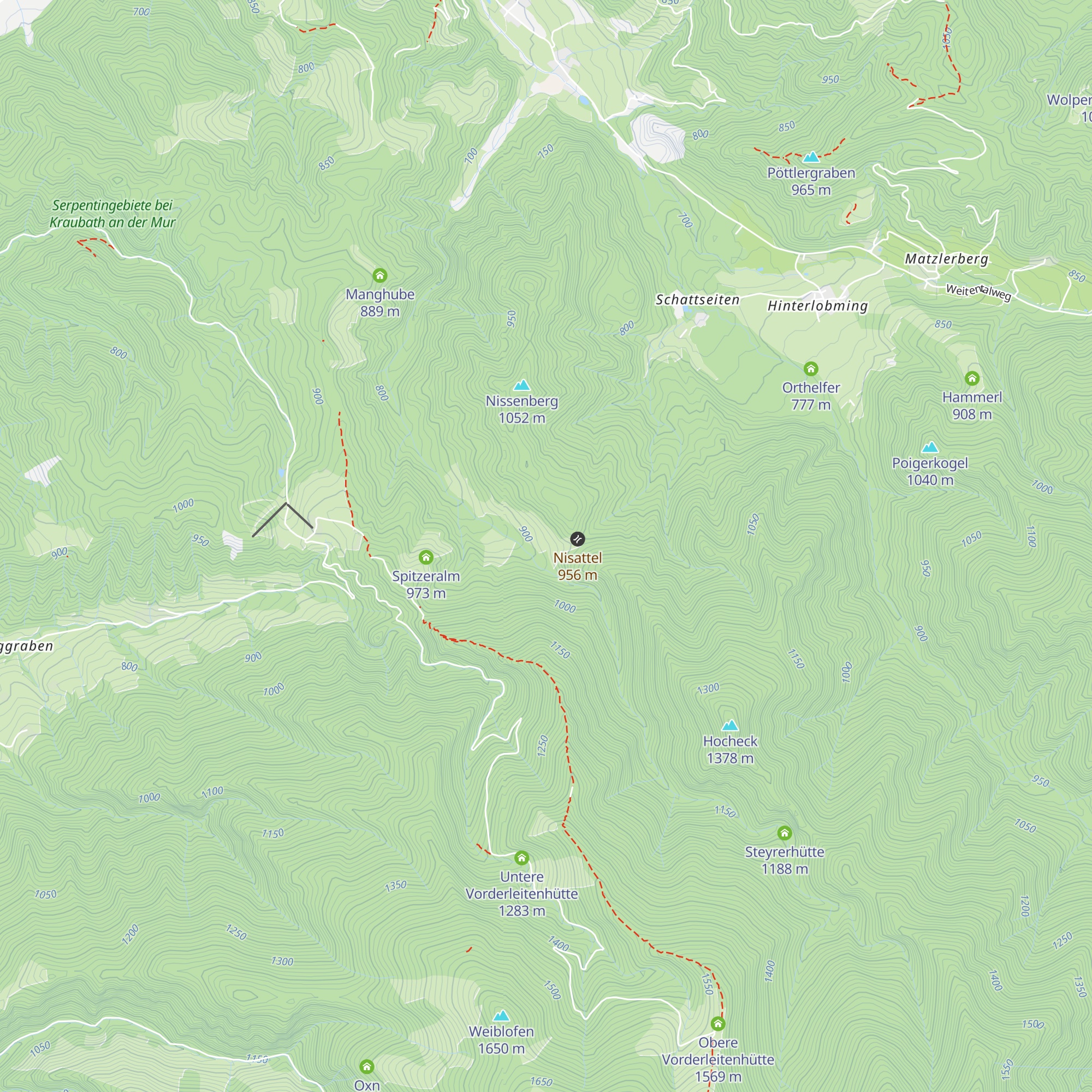 Walteralm map