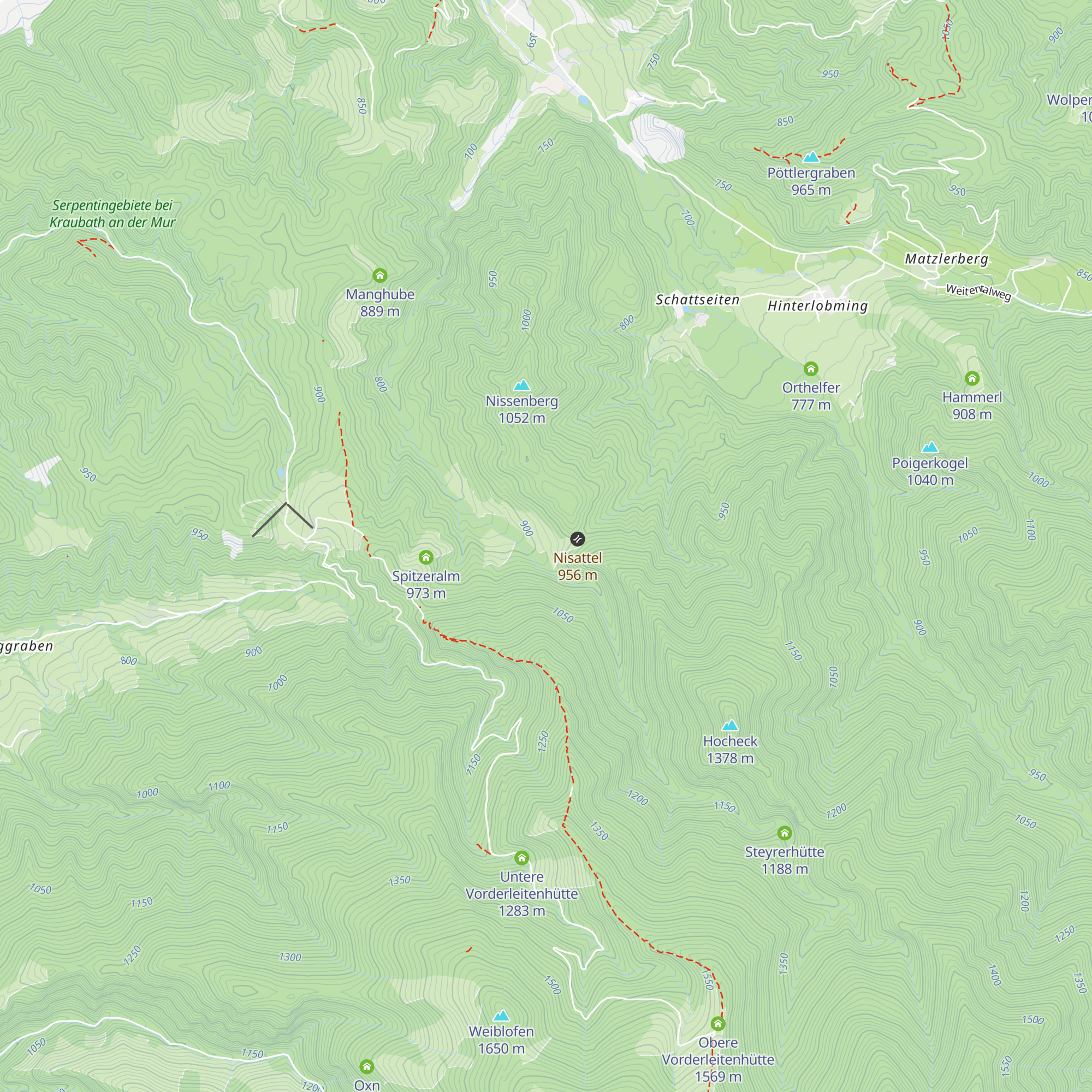 Walteralm map