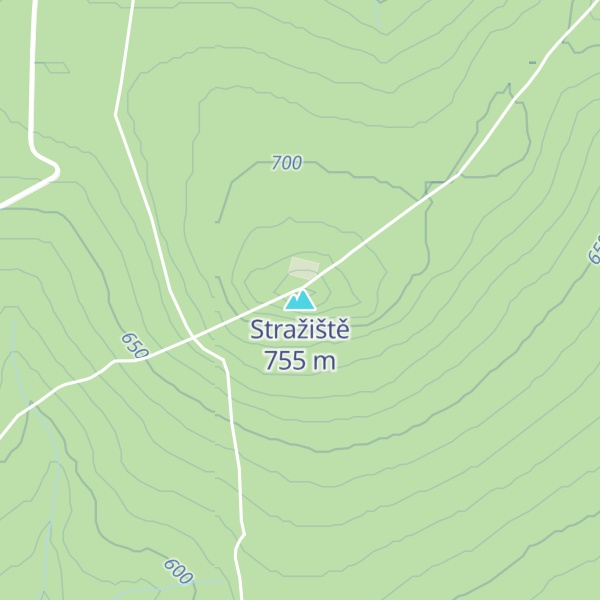 Map of Stražiště