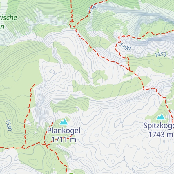 Map of Halterhütte (verf.)