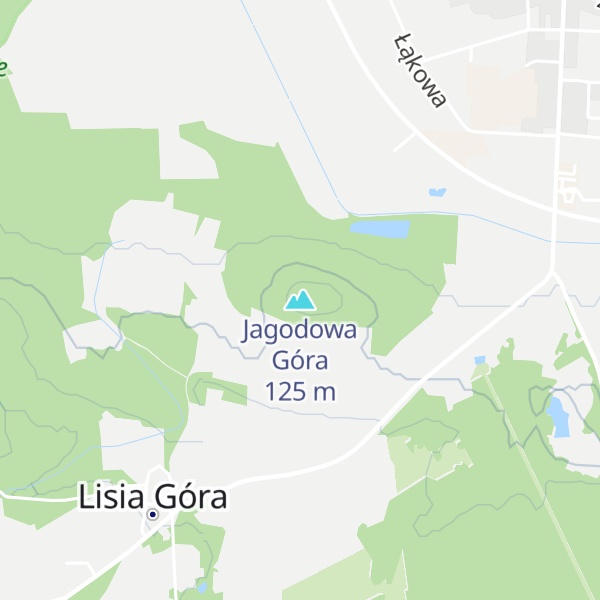 Map of Jagodowa Góra