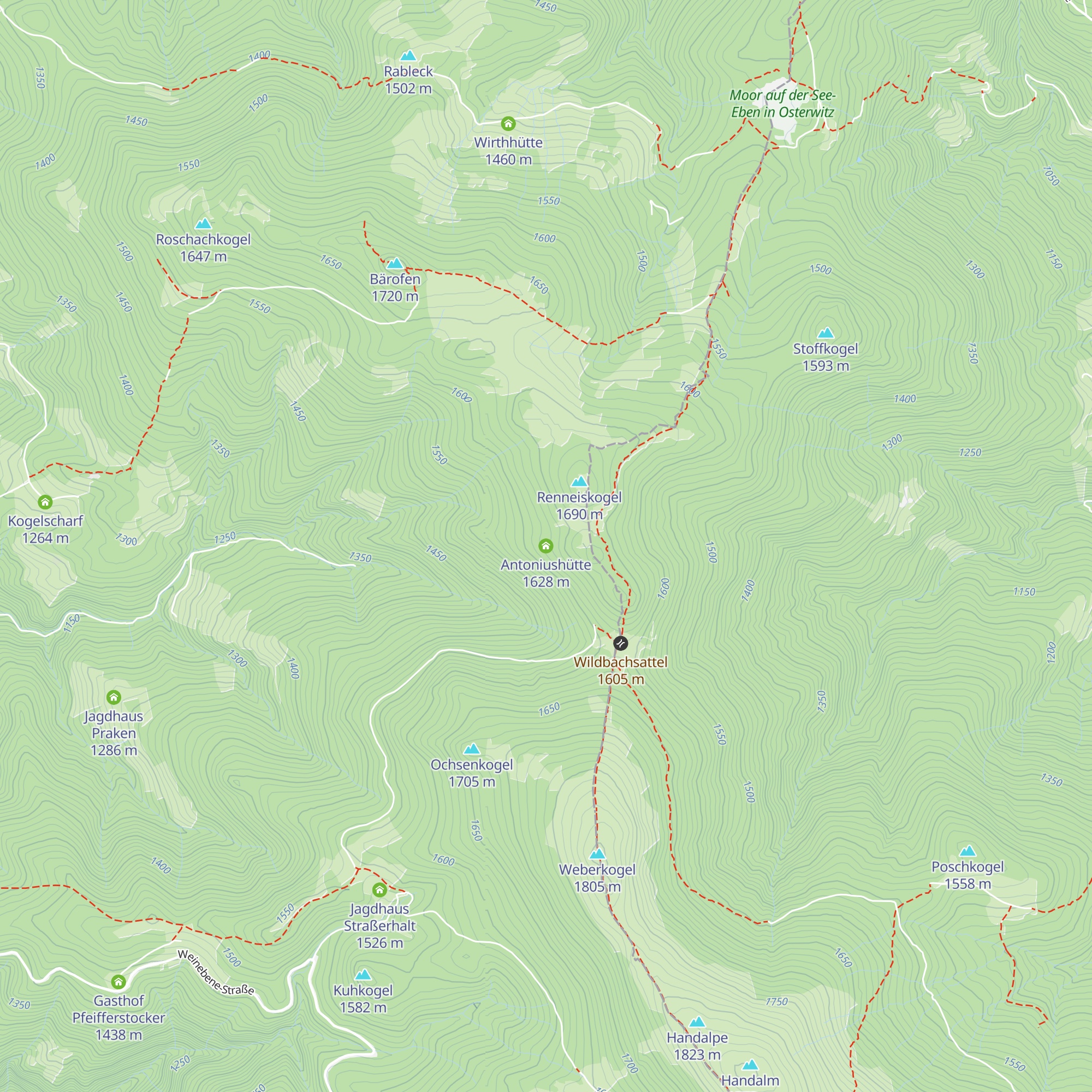Antoniushütte map