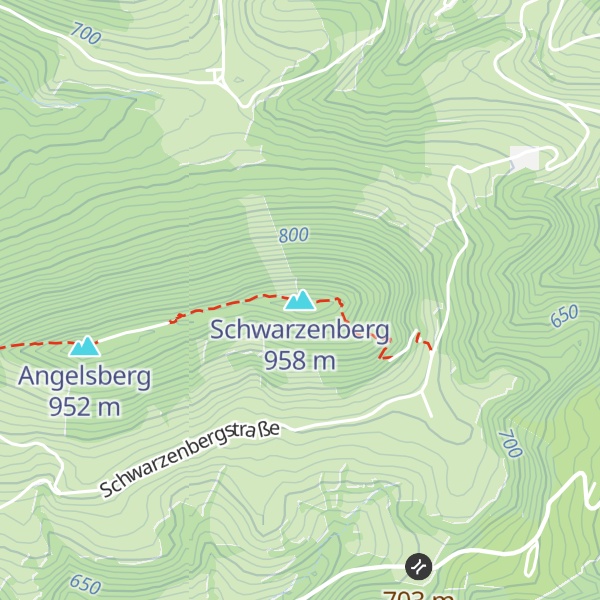 Map of Schwarzenberg