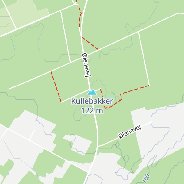 Map of Kullebakker