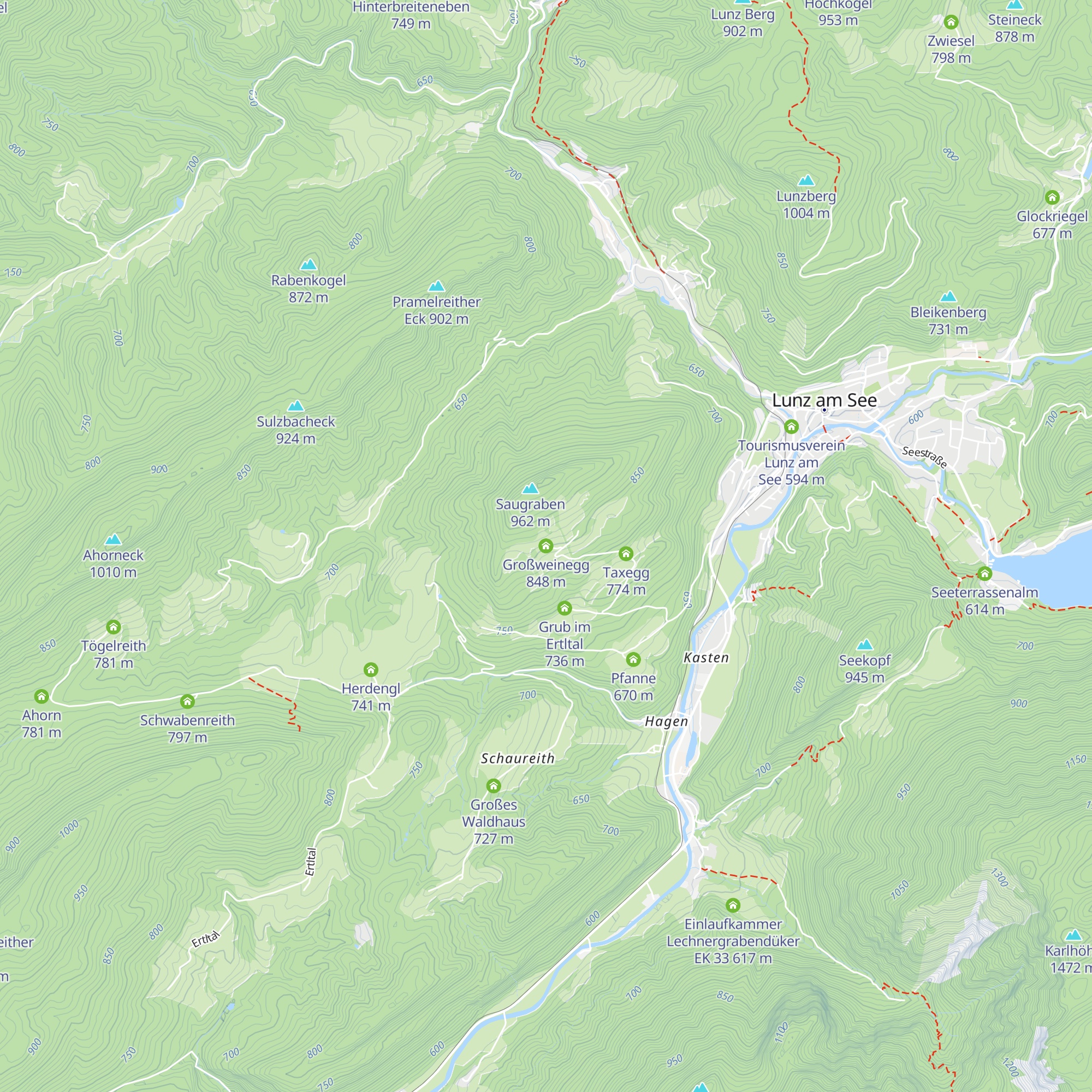 Großweinegg map