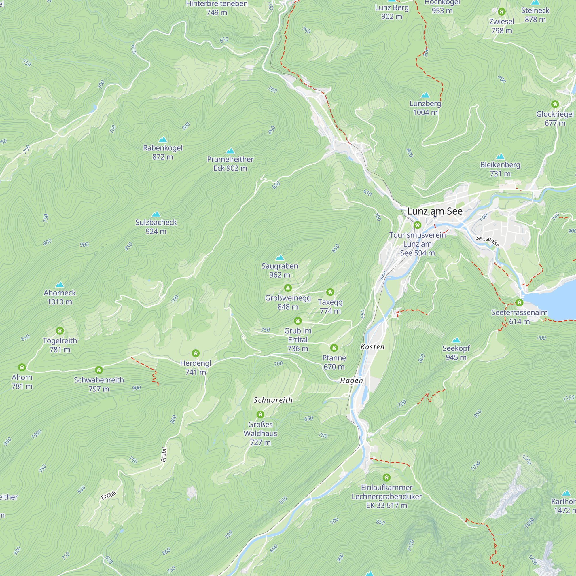 Großweinegg map