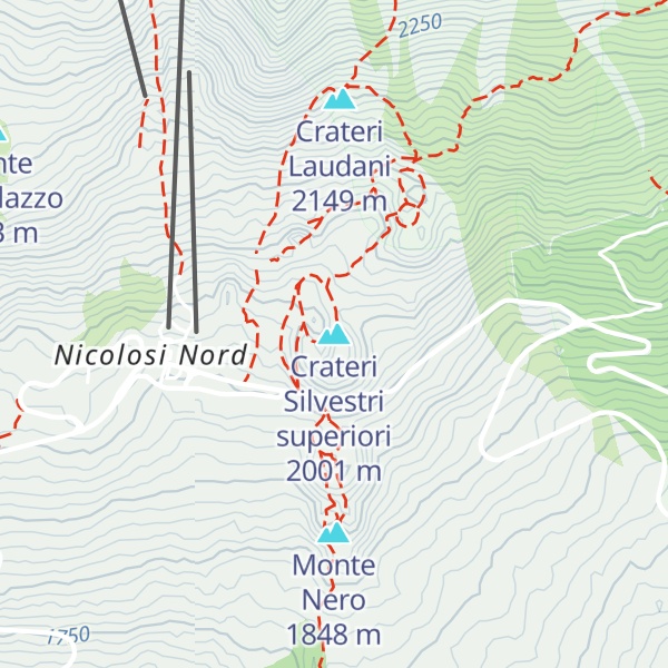 Map of Crateri Silvestri superiori