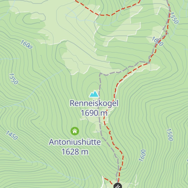 Map of Renneiskogel