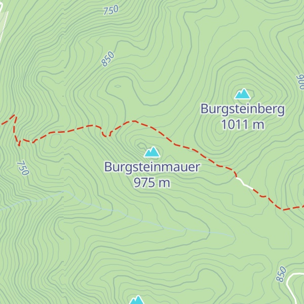 Map of Burgsteinmauer