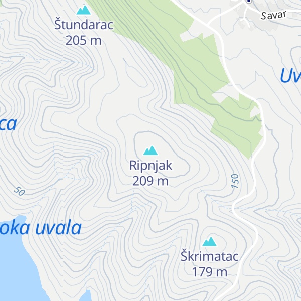 Map of Ripnjak