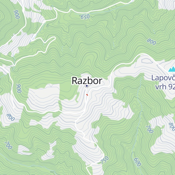 Map of Gostilna Pečolar