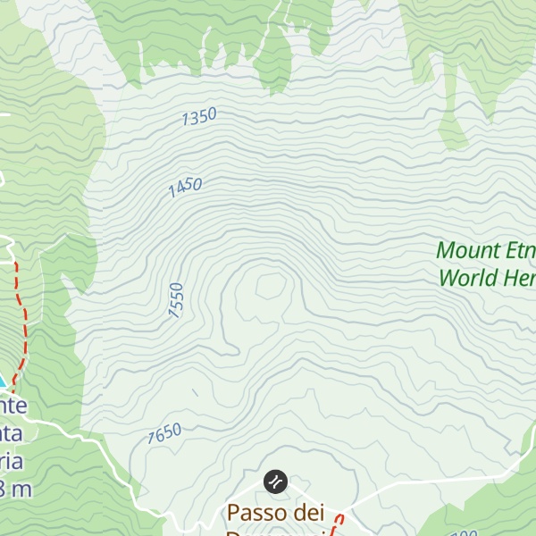 Map of Monte Collabasso