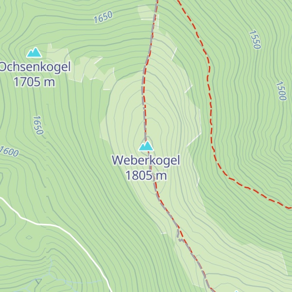 Map of Weberkogel