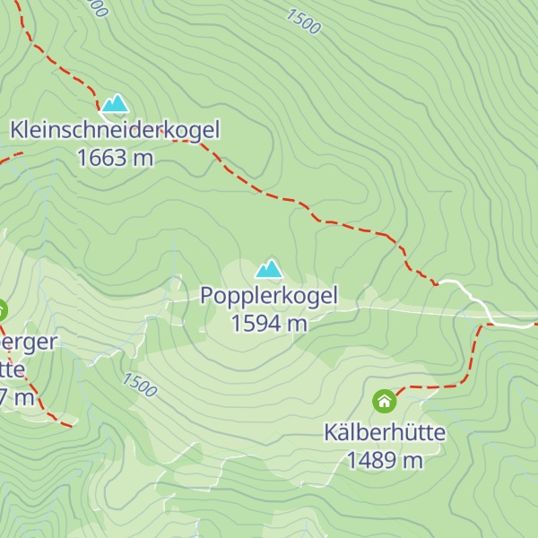Map of Popplerkogel