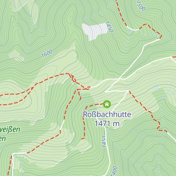 Map of Zeißmannhütte