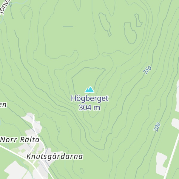 Map of Högberget