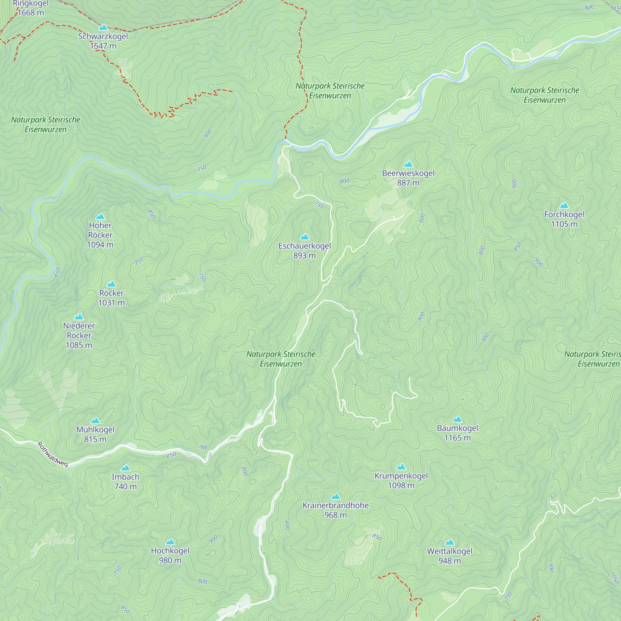 Waldcamp Frank map