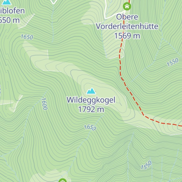 Map of Wildeggkogel