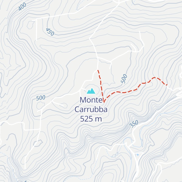 Map of Monte Carrubba
