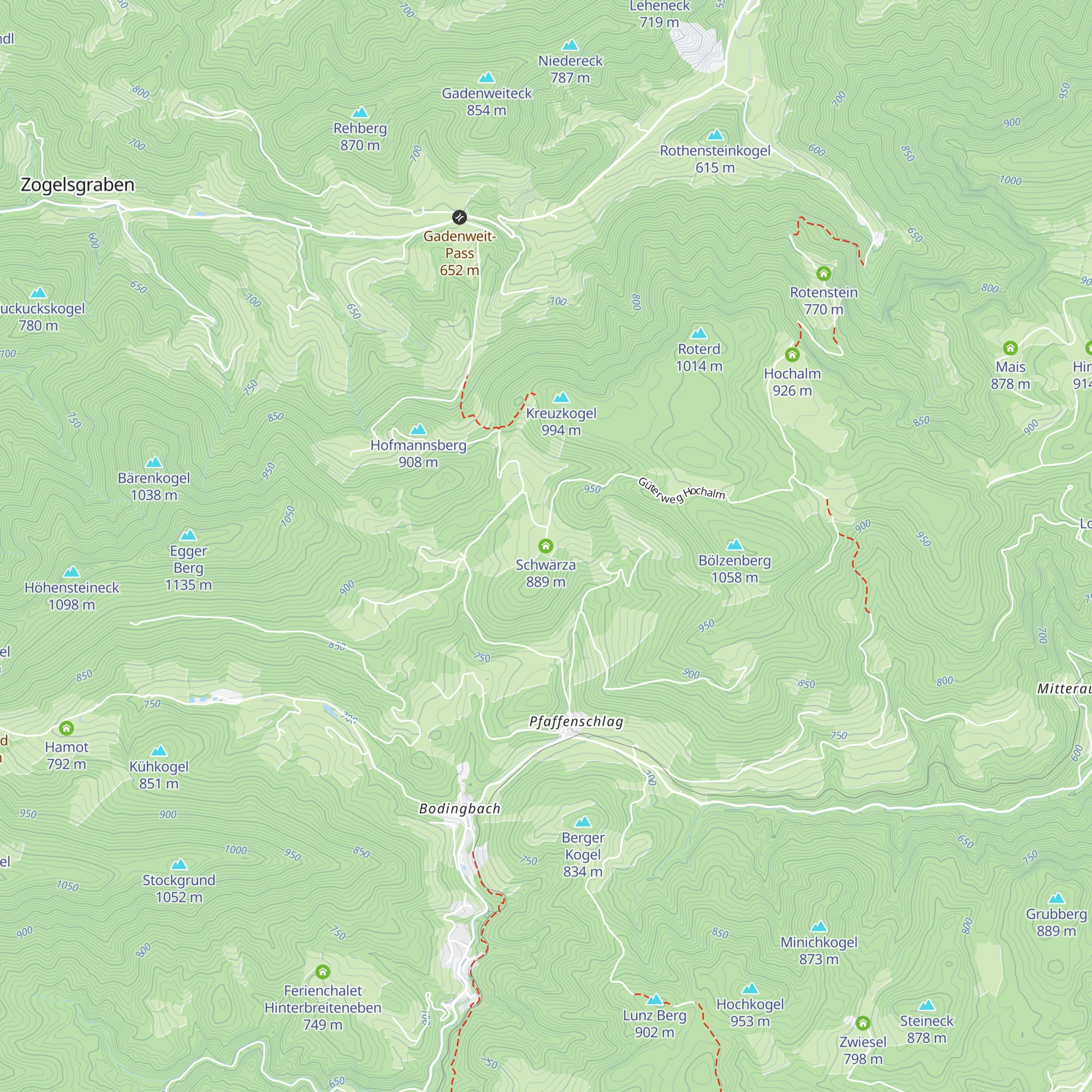 Schwärza map
