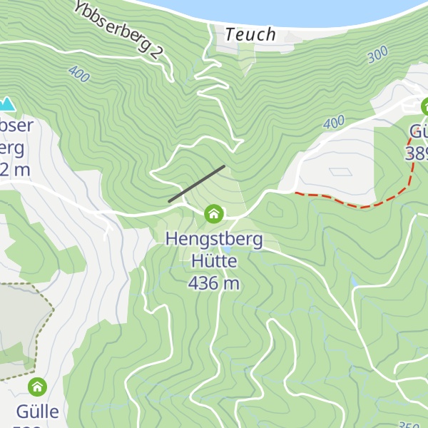 Map of Hengstberg Hütte