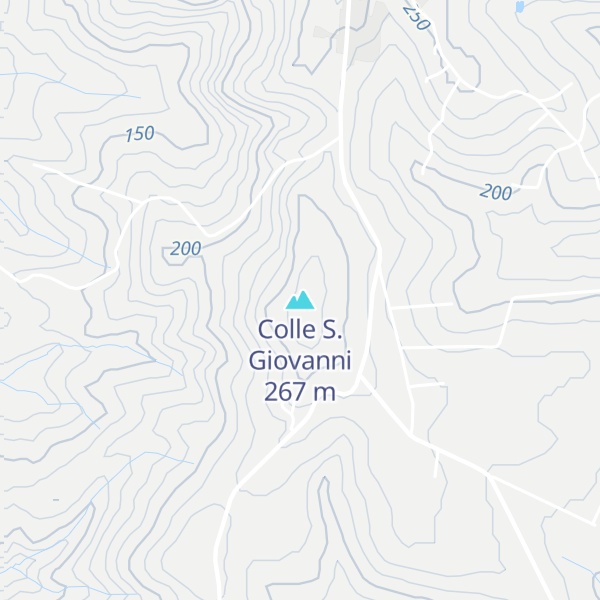 Map of Colle S. Giovanni